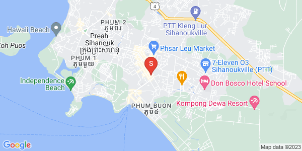 Mapa: Sangkat Buon, Sihanoukville