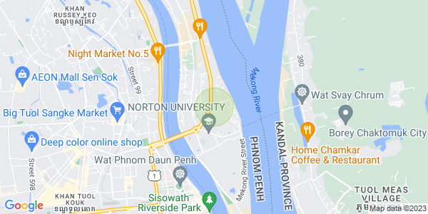Mapa: Preaek Lieb, Chroy Changvar, Phnom Penh