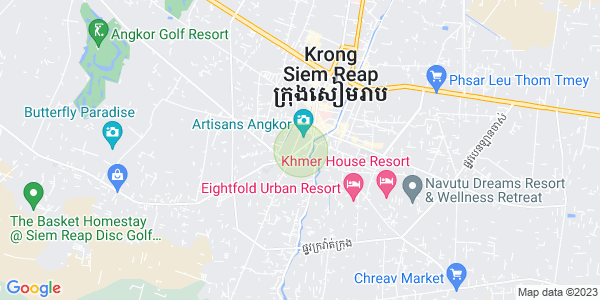 Svay Dangkum分区, 暹粒地图