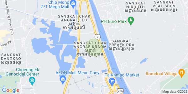 Mapa: Chak Angrae Kraom, Meanchey, Phnom Penh