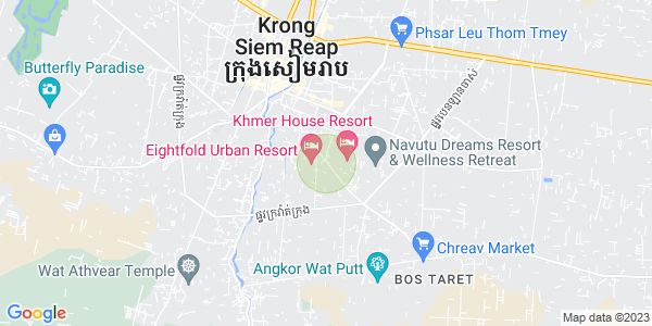 Mapa: Sala Kamraeuk, Siem Reap