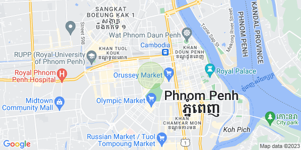 Map of Mittapheap, 7 Makara, Phnom Penh