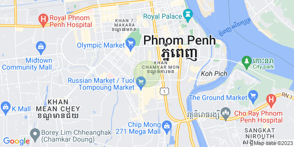 แผนที่ บีเคเค 3, บึงเกงกอง, พนมเปญ