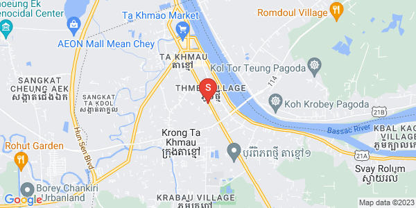 大金欧, 大金欧市, 干拉省地图