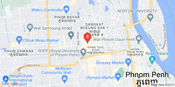 แผนที่ บึงกัก 2, ตuolโกก, พนมเปญ
