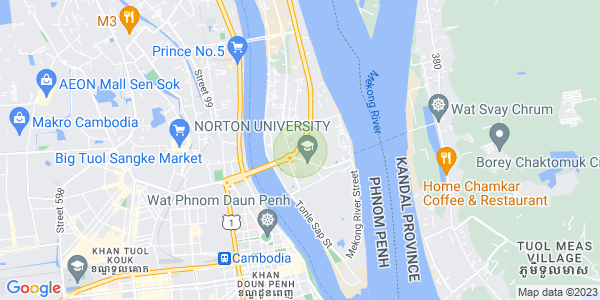 Map of Chroy Changvar, Phnom Penh