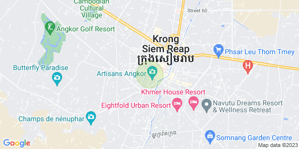 Svay Dangkum分区, 暹粒地图