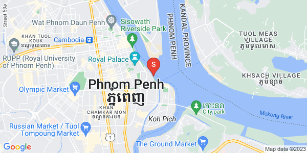 แผนที่ จักตอมุข, ดวนป็ญ, พนมเปญ