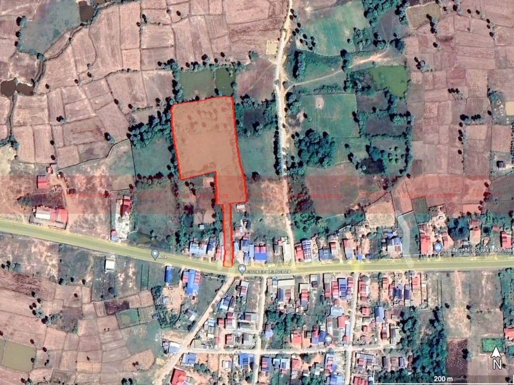 Preah Nipean Pozemky Na prodej in Preah Nipean