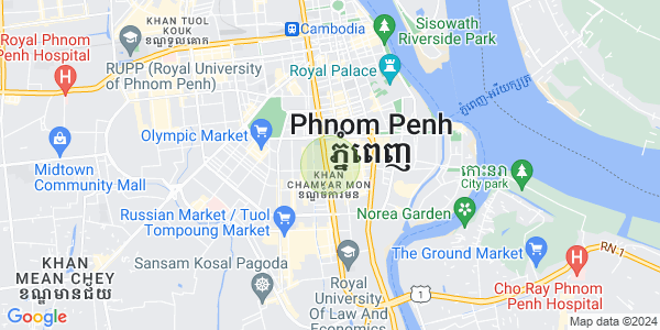 แผนที่ BKK 1, บึงเกงกอง, พนมเปญ