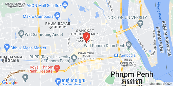 万谷湖1分区, 堆谷区, 金边地图