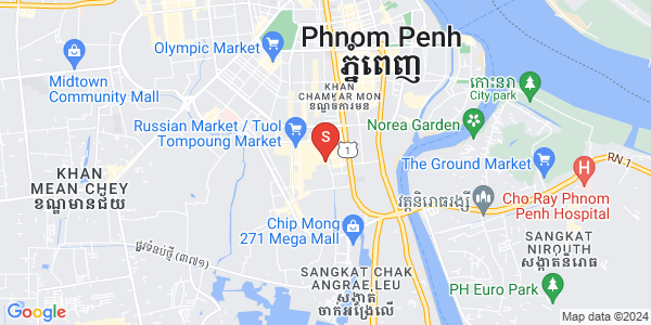 Carte de Boeung Trabek, Chamkarmon, Phnom Penh