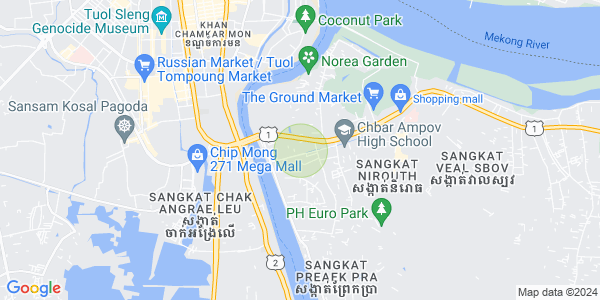 Map of Borey Peng Huoth: The Star Platinum Polaris​ I