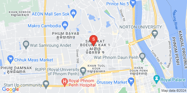 万谷湖1分区, 堆谷区, 金边地图