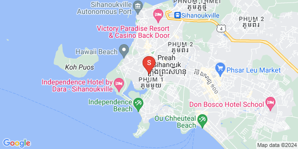 Map of Sangkat Buon, Sihanoukville