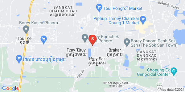 Mapa: Dangkao, Phnom Penh