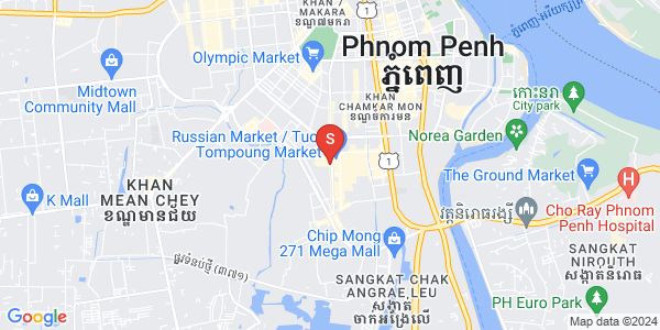 Mapa: Toul Tum Poung 2, Chamkarmon, Phnom Penh