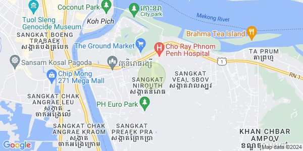 แผนที่ นิรุต, จบาร์อำเปา, พนมเปญ