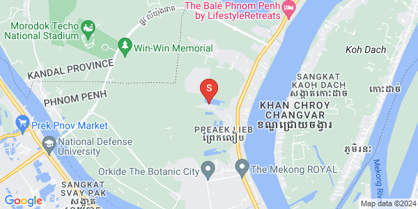 แผนที่ Preaek lieb, จเรยจังวา, พนมเปญ