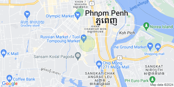 ផែនទី ទួលទំពូង១, ចំការមន, ភ្នំពេញ