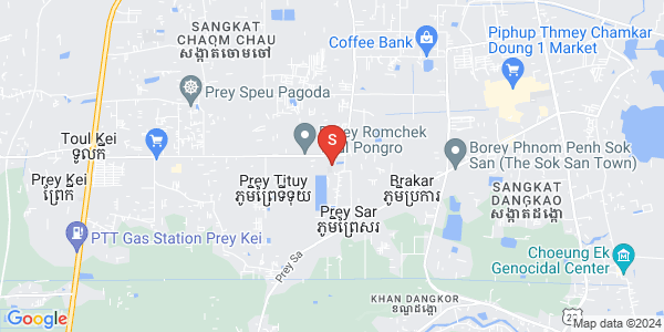 Mapa: Dangkao, Phnom Penh