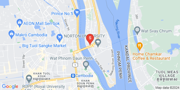 Carte de Koh Dach, Chroy Changvar, Phnom Penh