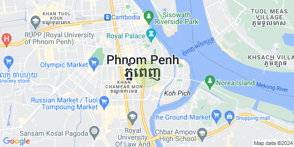 百色河分区, 占卡蒙, 金边地图
