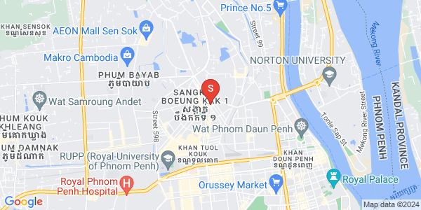 ផែនទី បឹងកក់១, ទួលគោក, ភ្នំពេញ