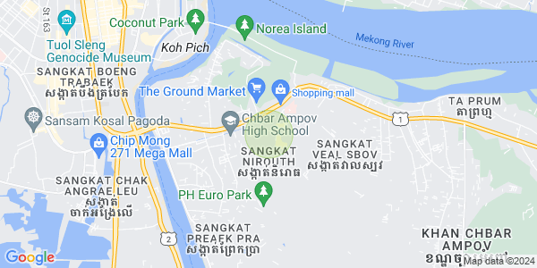 Carte de Nirouth, Chbar Ampov, Phnom Penh