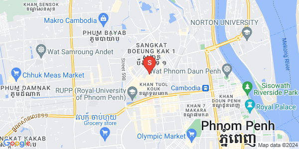 宣城2, 堆谷区, 金边地图