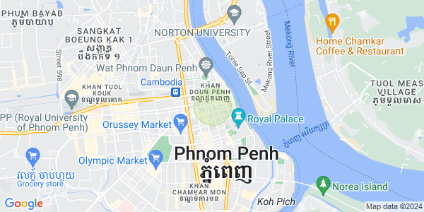 แผนที่ สระจก, ดวนป็ญ, พนมเปญ
