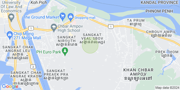 ផែនទី Borey Peng Huoth: The Star Platinum Eco Veranda