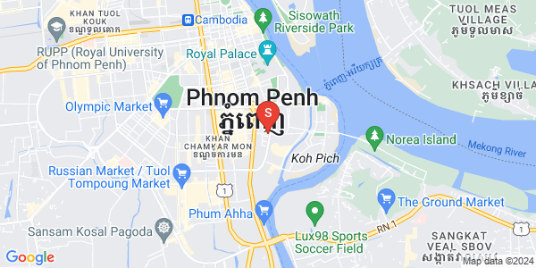 แผนที่ โตนเลบาสัก, จัมการมอน, พนมเปญ