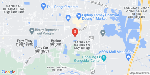 แผนที่ เปร็ยสา, ดังกอ, พนมเปญ