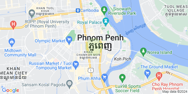 แผนที่ BKK 1, บึงเกงกอง, พนมเปญ