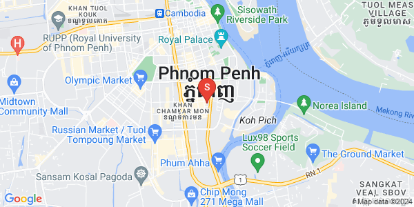 BKK 1, ボンケンコン, プノンペンの地図