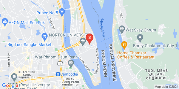Carte de Chroy Changvar, Phnom Penh