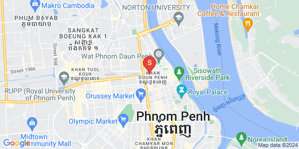 แผนที่ ผสาจ๊ะ, ดวนป็ญ, พนมเปญ