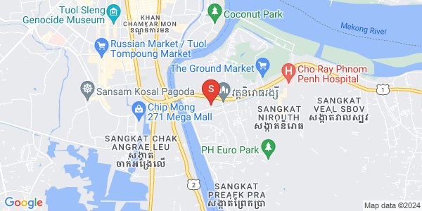 Mapa: Nirouth, Chbar Ampov, Phnom Penh
