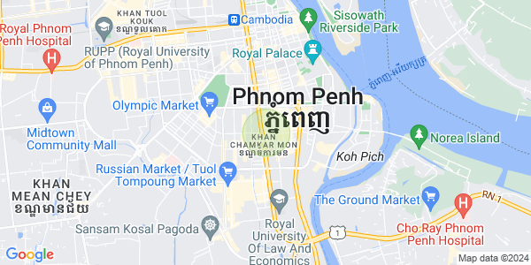 แผนที่ BKK 1, บึงเกงกอง, พนมเปญ