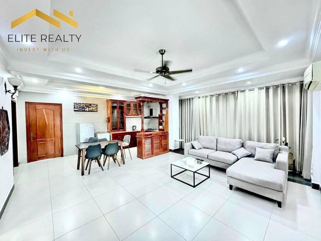 75 sqm Living Size Apartment For Rent in Chamkarmon