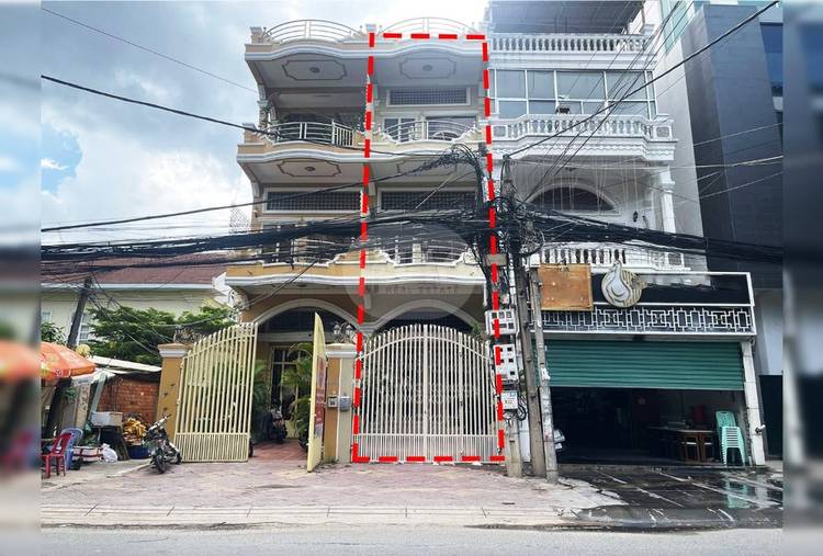 แฟลต สำหรับเช่า ใน Tonle Bassac, Chamkarmon, Phnom Penh