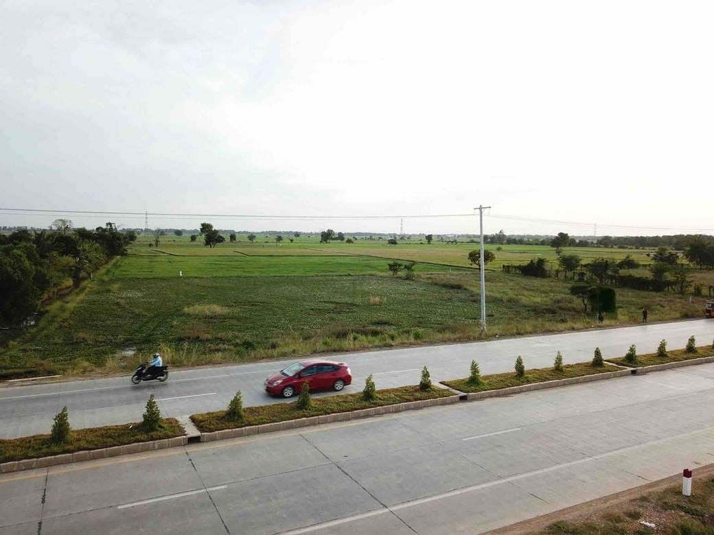 土地出售，位于3 ក្រវ៉ាត់ក្រុងទី៣, Chheu Teal县, Kien Svay市, 干拉省