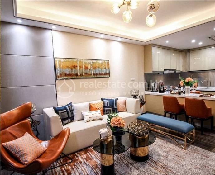 Daun Penh公寓出售，位于Chakto MukhDaun Penh，价格$68,500