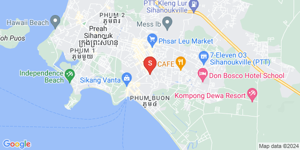 Map of Sangkat Bei, Sihanoukville