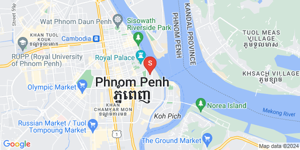 Mapa: Chakto Mukh, Daun Penh, Phnom Penh