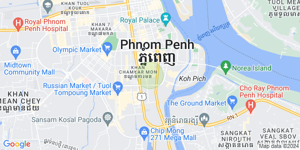 แผนที่ BKK 1, บึงเกงกอง, พนมเปญ