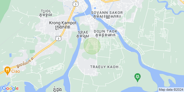 Mapa: Traeuy Kaoh, Kampot
