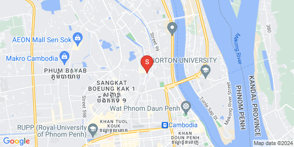 Carte de Tuol Sangkae 2, Russey Keo, Phnom Penh