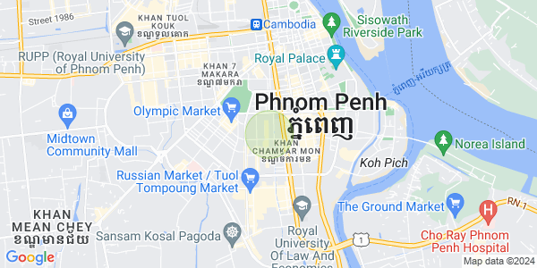 แผนที่ บีเคเค 2, บึงเกงกอง, พนมเปญ